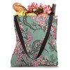 Rococo Cherry Blossoms Tote Bag