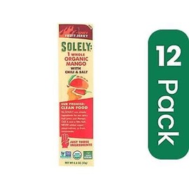 Solely - Fruit Jerky Mango With chili .8 oz (Pack of 12)