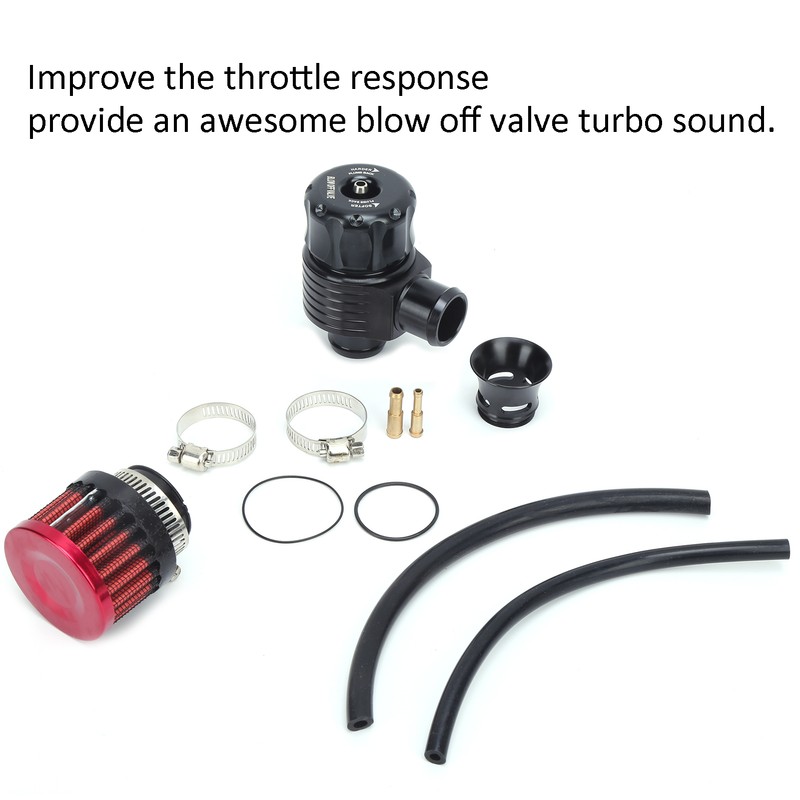 Adjustable Blow Off Valve BOV with Filter Replacement for Polaris