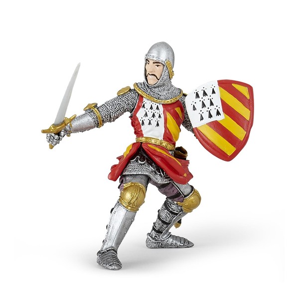 Papo -Hand-Painted - Figurine -Medieval-Fantasy -Tournament Knight -39800 - Collectible - for Children - Suitable for Boys and Girls - from 3 Years Old