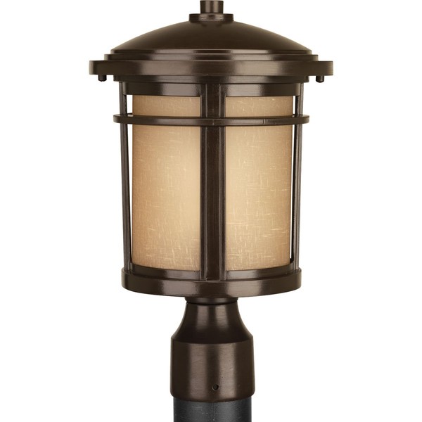 Progress Lighting P6424-2030K9 1-9W LED Post Lantern, Antique Bronze