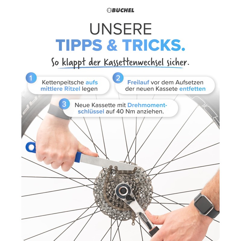 Büchel Chain Whip Set, 3