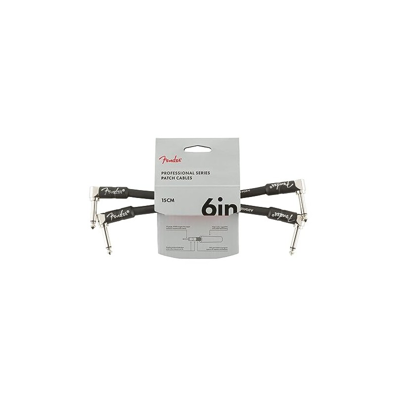 Fender Professional Series Instrument Cable, Guitar Cable, Guitar Accessories, Angle/Angle,