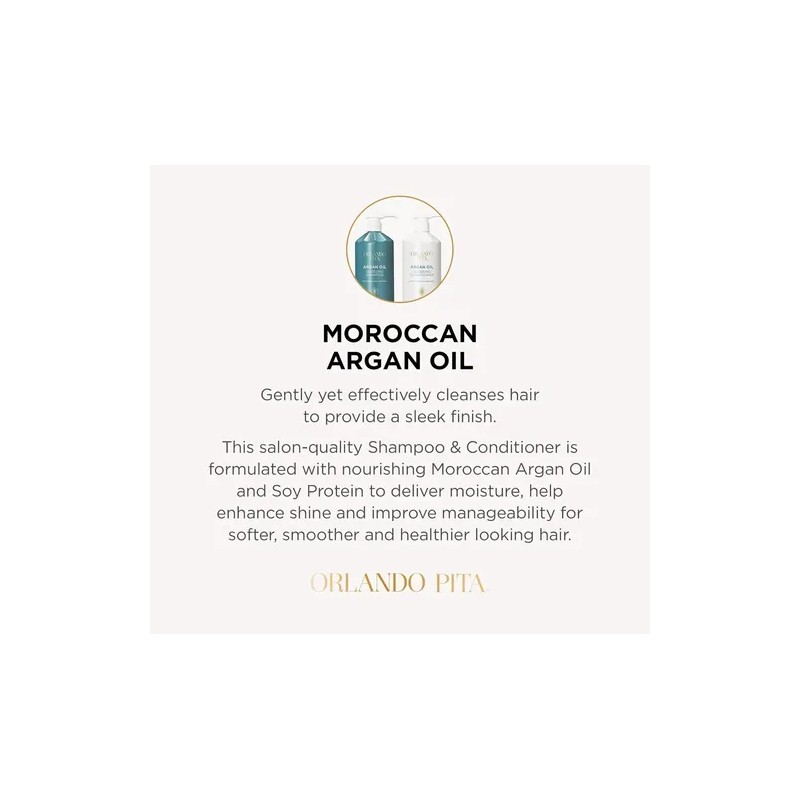Orlando Pita Play - Shampoo - Aceite De Argán 798ml