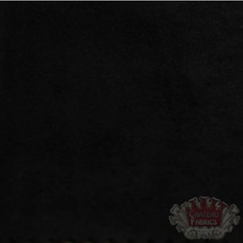 58" MICRO SUEDE FABRIC "BLACK" FOR UPHOLSTERY (PASSION SUEDE) BTY