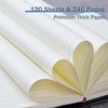 WEMATE Diary with Lock, A5 PU Leather Journal with Lock,