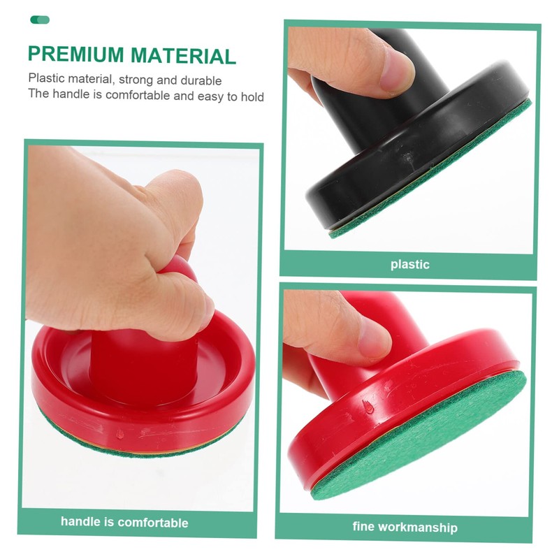 BESPORTBLE 1set Air Hockey Pusher Ergonomic Strikers Pucks for Table