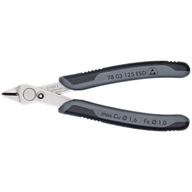 Knipex 78 03 125 ESD"Super-Knips" 4,92" dissipative Electronics Cutter