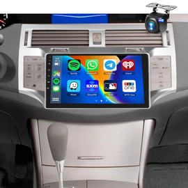 [4+64G]-8Core Car Stereo for Toyota Avalon 2005-2010 Wireless Carplay Android Auto,9" 1280*720P IPS Touch Screen Radio, Android Car Radio/GPS/WiFi/32EQ DSP/59UI/Bluetooth5.0/SWC+Backup Camera METEESER