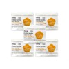 Easy& Premium Sterilized Square Wooden Cotton Swabs for Babies, 200pcs (Set of 5) Cased Cotton Swabs