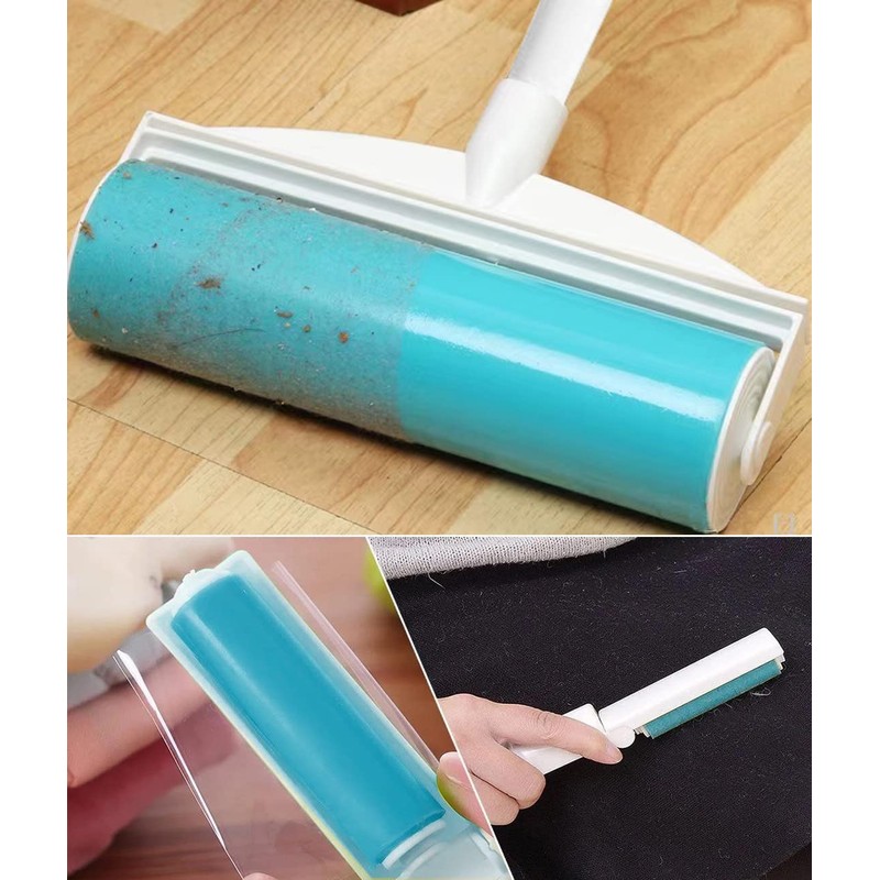 Washable Reusable Lint Roller, Large Lint Roller 8 inches Cat