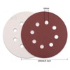 Pack of 100 Sandpaper 125 mm Velcro, 100 Grit 8
