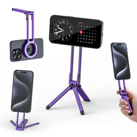 Ulanzi MA30 Smart Phone Tripod, Mini Tripod, Compatible with All Metallic Magsafe, Foldable, Convenient to Carry, Stand & Handheld Mode, 360 Degree Rotation, Selfie Stick, Smartphone Stand, Portable