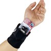 Boshiho Unisex Wrist Bag Wristband with Zip Reversible Wrist Wallet