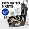 Lion Locks 1500 Key Lock Box with Code, Lockbox for