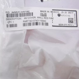 TrueAlert Autocall Fire Alarm Faceplate A49AVC-WRFIRE