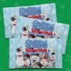 Individually Wrapped Cookies and Cream Snowmen, Bite Sized Holiday Desserts,