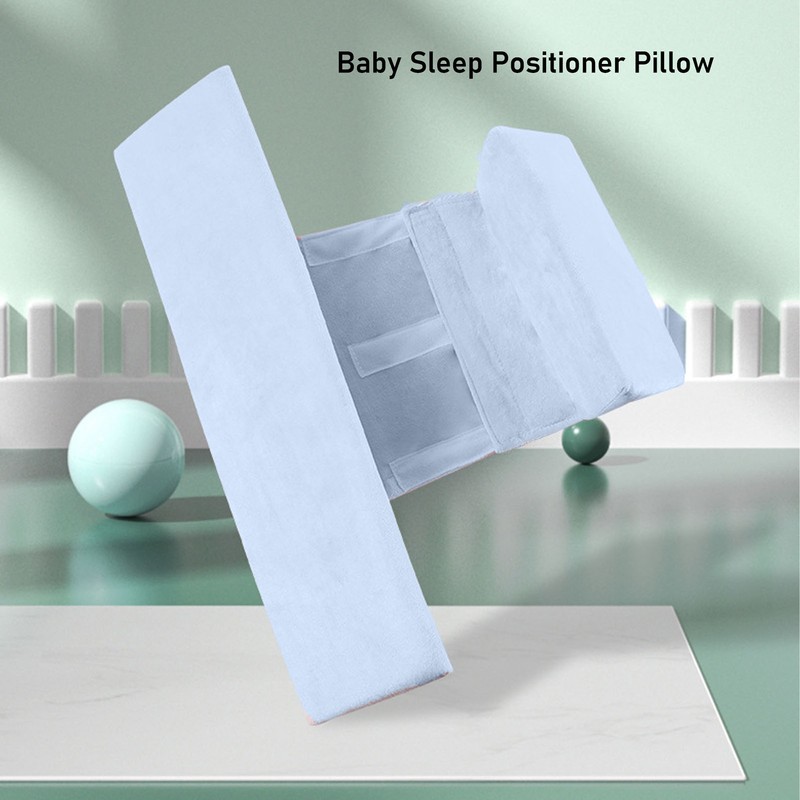Baby Sleeping Pillow Prevent Rolling Spitting Detachable Wash Baby Side