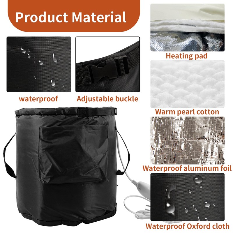 Propane Tank Heater Blanket,Gas LP Cylinder Tank Heater with Temperature
