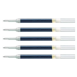 PENTEL Pack of 5 LR7 Refills for Energel Rollerball Liquid Tip 0.7 mm Line 0.35 mm Green