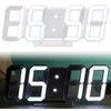 Lunartec Digital Wall Clock: Digital Jumbo LED Table & Wall