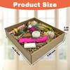 PINVNBY Natural Bird Toys Bird Foraging Box Interactive Parrot Shredding