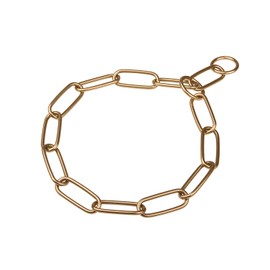 Dogline Herm Sprenger Curogan Long Link Fur Saver Dog Training Collar Hypoallergenic Nickel Free No-Pull Slip Chain for Small Medium Large Dogs for Easy Control Made in Germany 4mm 23in 59cm