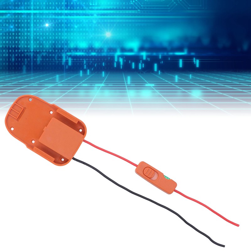 Power Adapter Professional Battery Dock Power Connector with Fuse Switch