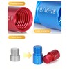 Thread Checker, 52pcs Nut and Bolt Thread Checker, 28 Inch