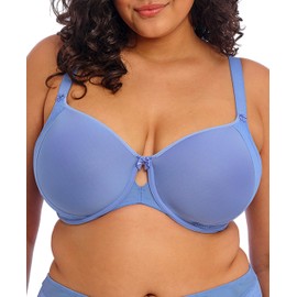 Elomi Women's Nerina Everyday Underwire Molded Spacer T-Shirt Bra Spacer Bra, Cornflower, 38HH