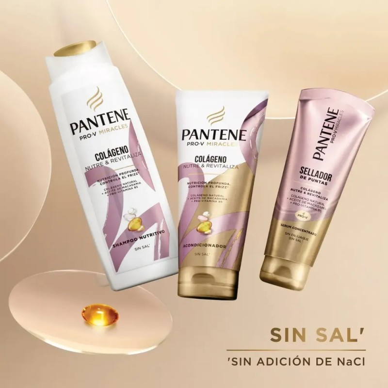 Pack PANTENE, Shampoo Nutritivo 300 ml + Acondicionador 250 ml