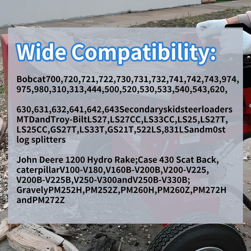 Log Splitter Hydraulic Oil Filter 723P0405 723-0405 120-818 6515541 Compatible