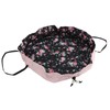 Drawstring Makeup Bags Cosmetic Bags Large Capacity Inner Zipper Pockets