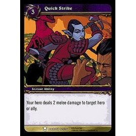 World of Warcraft TCG - Quick Strike (HoA-165) - Heroes of Azeroth