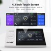 XNY Full Touchscreen Wireless Alarm System House, 4G Home Alarm