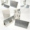 Money Wallets - Silver Snowflakes - (4 Pack) Ideal Christmas