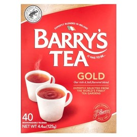 Barrys Tea Gold 40 Bags 125g (4.4oz)