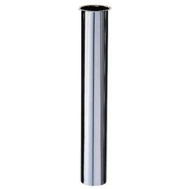 SANEI Drain Parts Single Brim Straight Pipe for Metal Traps, Pipe Diameter 1.3 inches (32 mm) H70-64-32X150