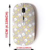 2.4G Wireless Mouse with Cute Pattern Design for All Laptops