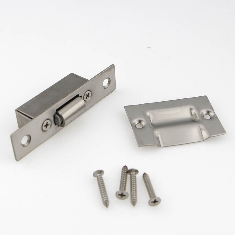 304 Stainless Steel Adjustable Roller Catch for Pull Handle Furniture