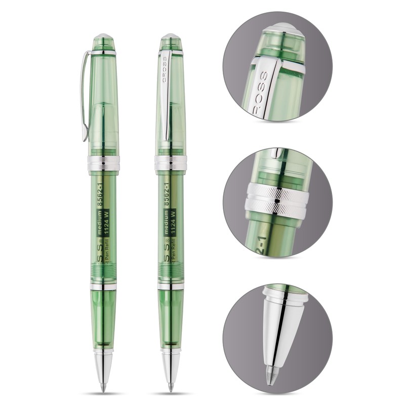 Cross Bailey Light Translucent Ballpoint Pen Refill 8562-1 Black Line