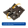 sourcing map Double Acting Hinges Folding Screen, 10Pcs 2.13" Double