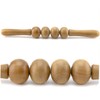 Baluue Wooden Muscle Massager Stick Full-body Massage Roller for Muscle