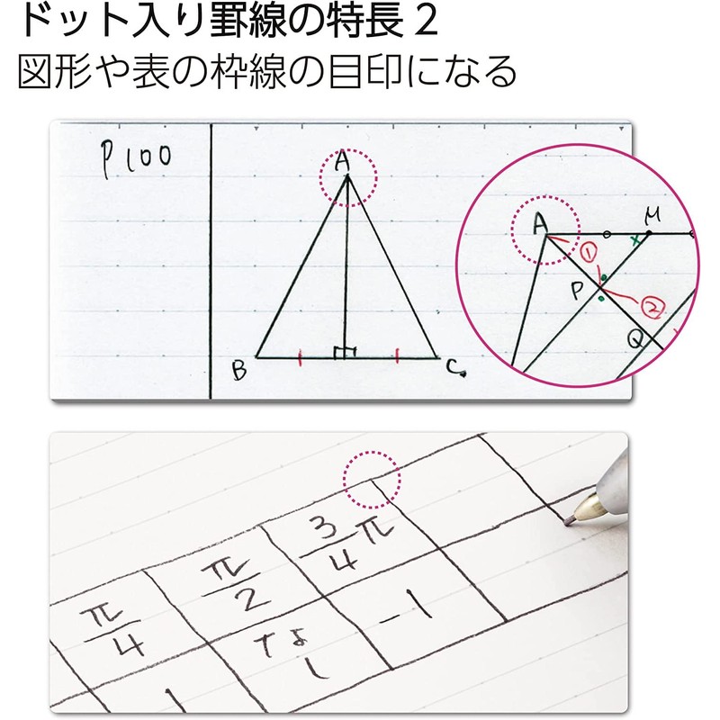 Kokuyo kyanpasuno-tosemi B5 (dot Ruled) A ruled Purple 5 X
