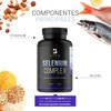 Selenio de 240 Cápsulas. Ingredientes naturales: con Vitamina E para