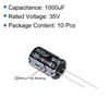 uxcell 1000uF 35V 12.5x20mm Electrolytic Capacitor, Radial Leads Aluminum Capacitors