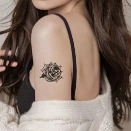 Search Life 여성타투스티커 타투 레터링 미니타투스티커 스티커 문신 헤나 판박이 30장 서치생활 [Q 타입] Women's Tattoo Stickers Tattoo Lettering Mini Tattoo Stickers Sticker Henna Temporary Tattoos 30 Sheets Search Life [Type Q]