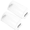 LALAFINA 2pcs Adjustable Magnetic Floor Register Air Deflector Vent Extender