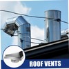 COHEALI Stainless Steel Weatherproof Dryer Vent Cover Heavy Duty Square