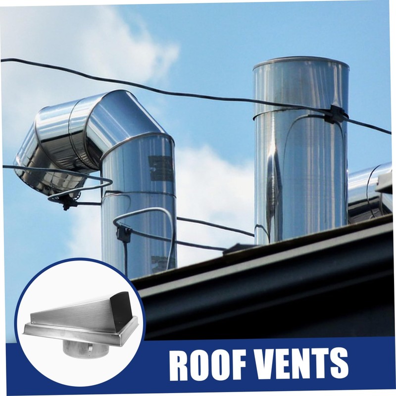 COHEALI Stainless Steel Weatherproof Dryer Vent Cover Heavy Duty Square